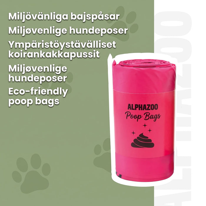Kakkapussit vaaleanpunaiset – Kätevät kakkapussit kävelylenkille