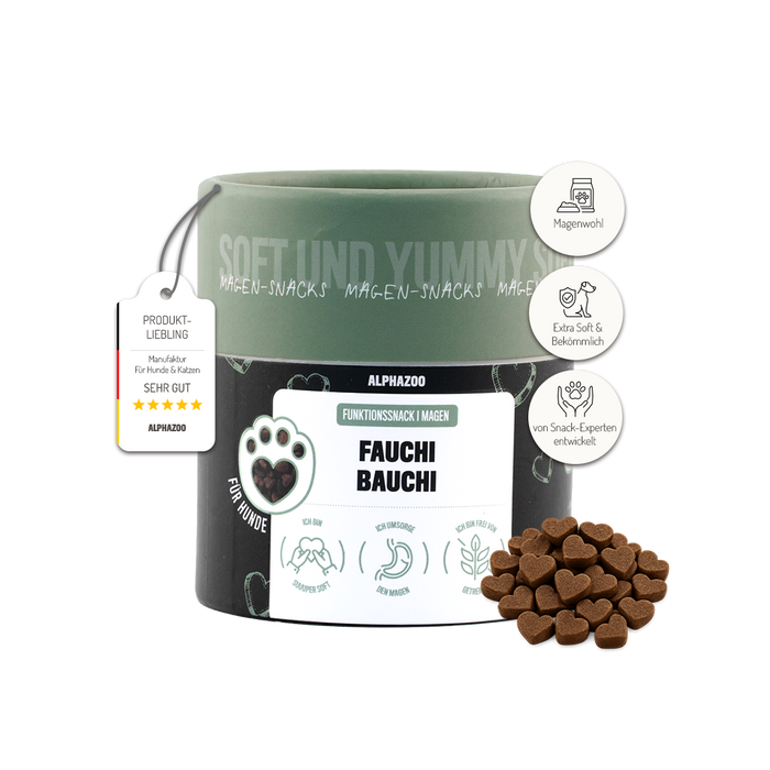 Magvänligt Hundsnacks 60g – Ett speciellt funktionssnack för din hund