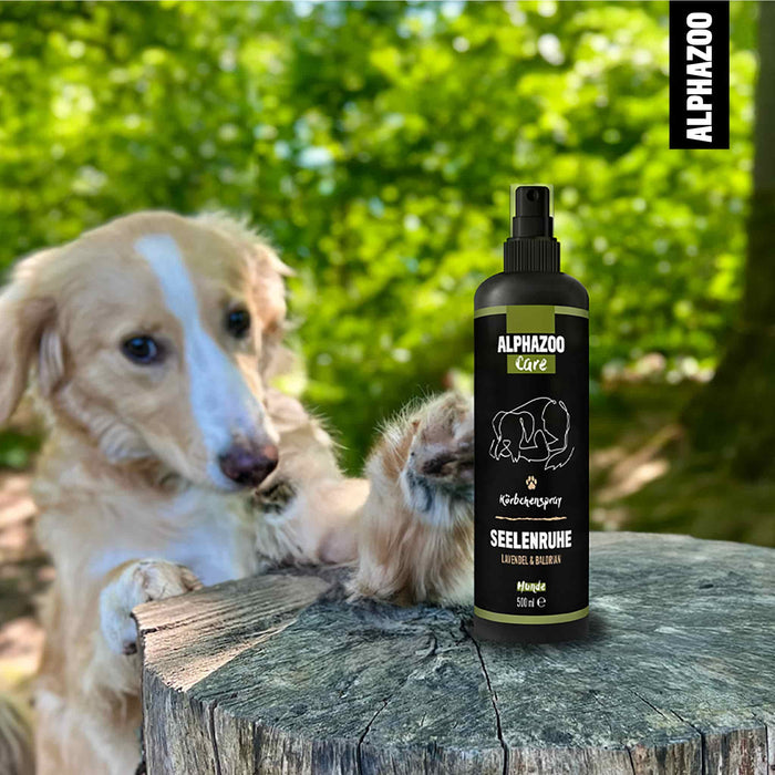 Själsrospray – Lugnande spray för hund