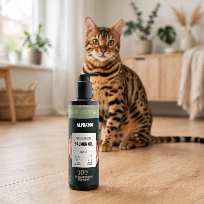 Laxolja - För hundar och katter