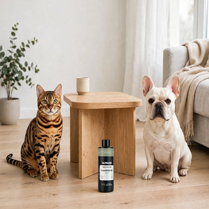 Linfrøolie – Premiumkvalitet til hund og kat